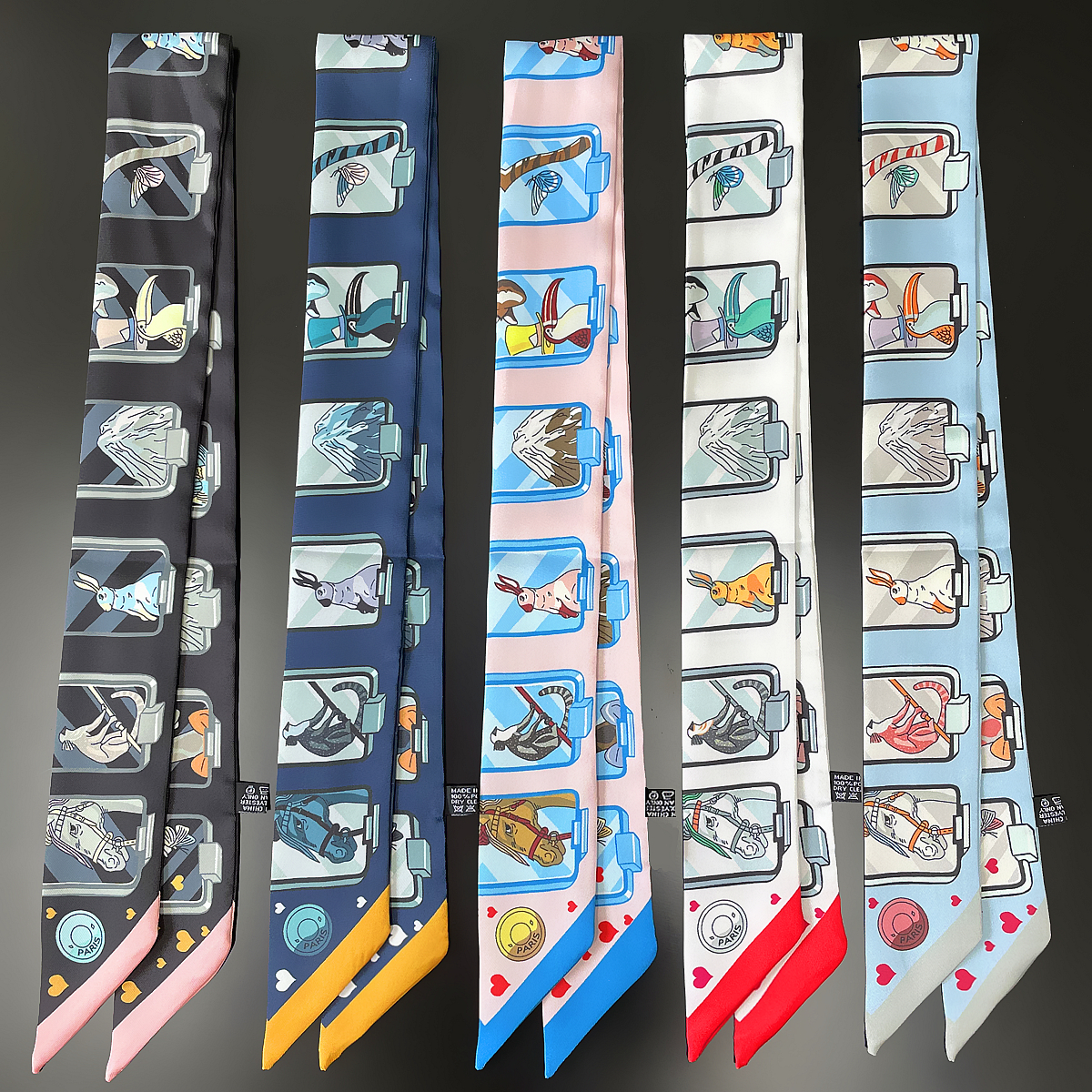 Women Bags Online - Brand Design Twill 100% Silk Scarf