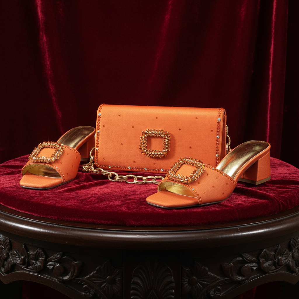 Women Bags For Wedding - Elegant Itlian Desing Women's Heel Party