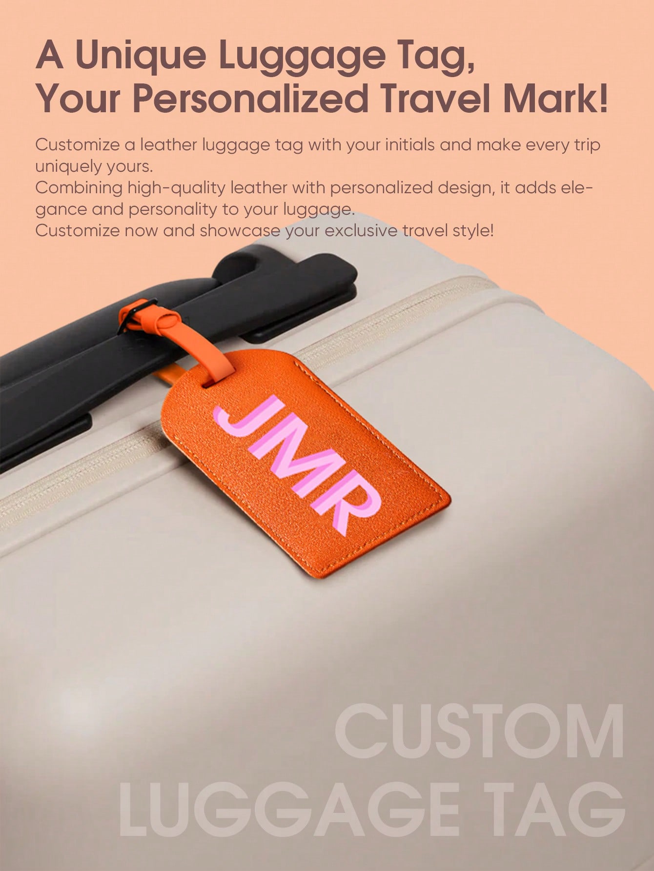 Personalized Initial Luggage T – Women Bags For Wedding recenzja i cena