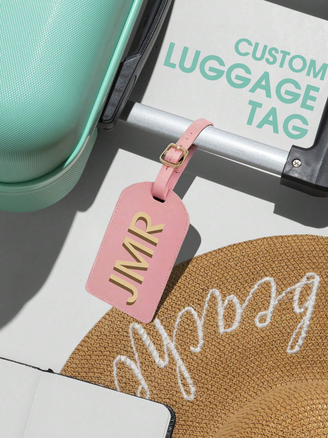 Personalized Initial Luggage T – Women Bags For Wedding recenzja i cena