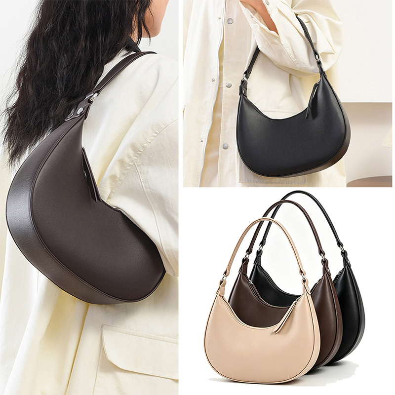 Trendy Crescent Bag For Women, – Half Moon Crescent recenzja i cena