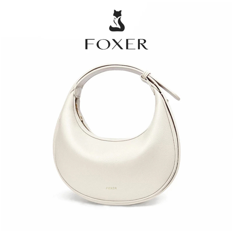 FOXER Brand PU Leather Women's – Half Moon Crescent recenzja i cena