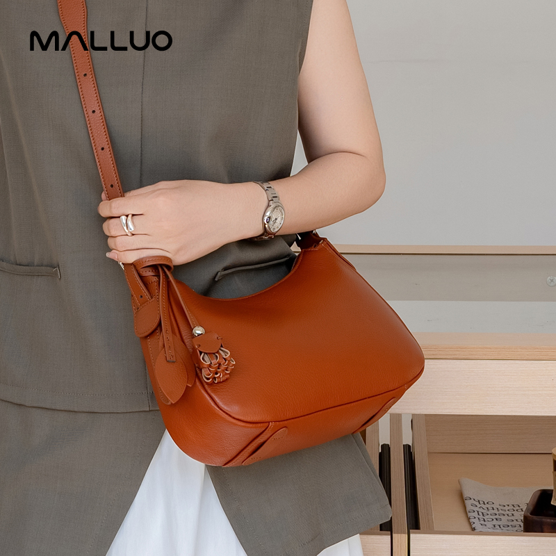 Genuine Cowhide Leather Slouch – Hobo Bag Slouchy recenzja i cena