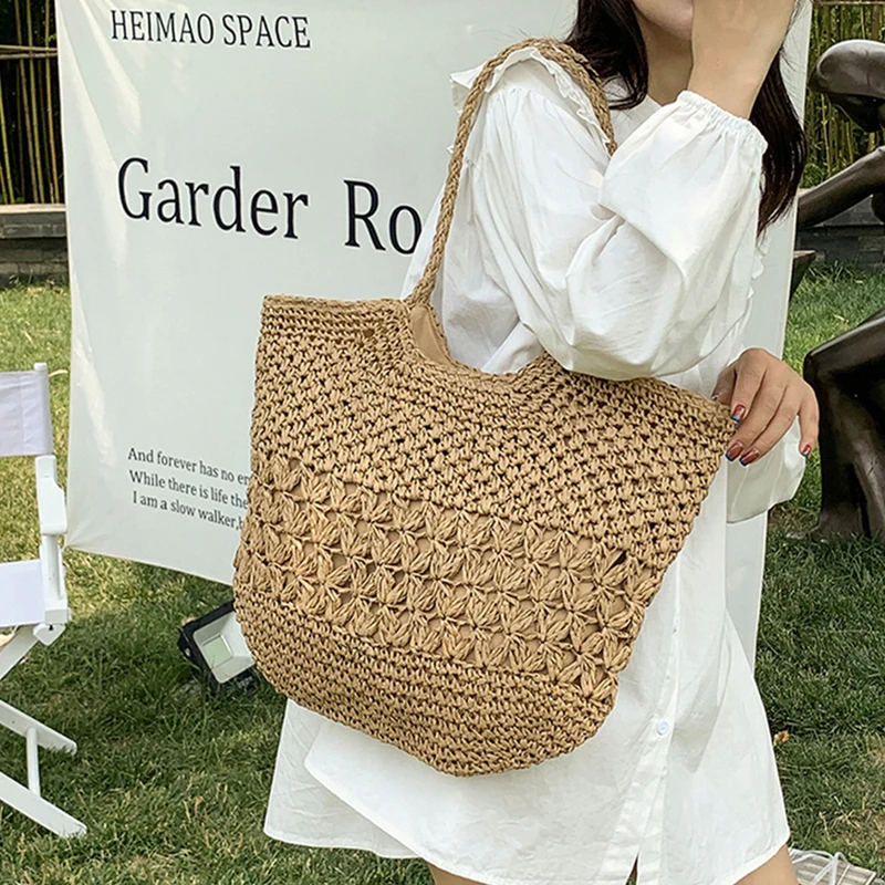 Casual Design Straw Weave Bags – Women Bags In Trend recenzja i cena