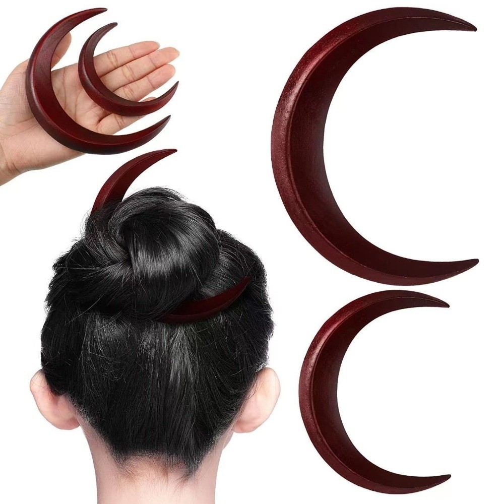 Fashion Elegant Crescent Hair  – Half Moon Crescent recenzja i cena