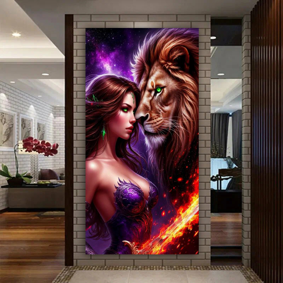Woman and Lions Diy Diamond Ar – Women Bags Collection recenzja i cena