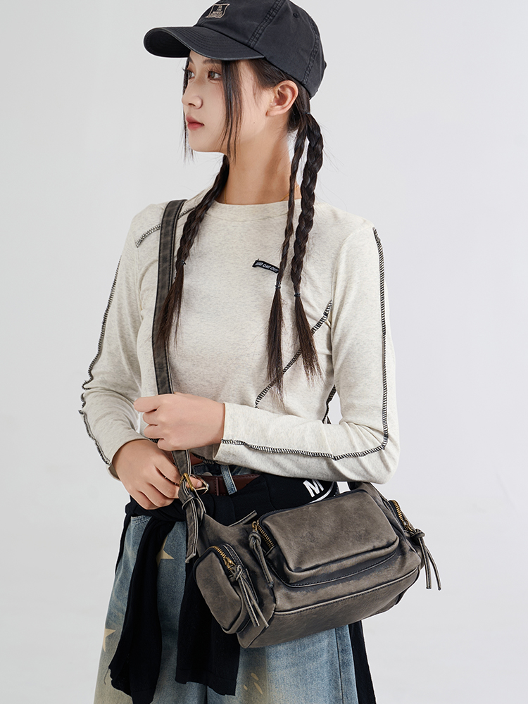 Retro Soft Leather Square Bag  – Women'S Young Bags recenzja i cena