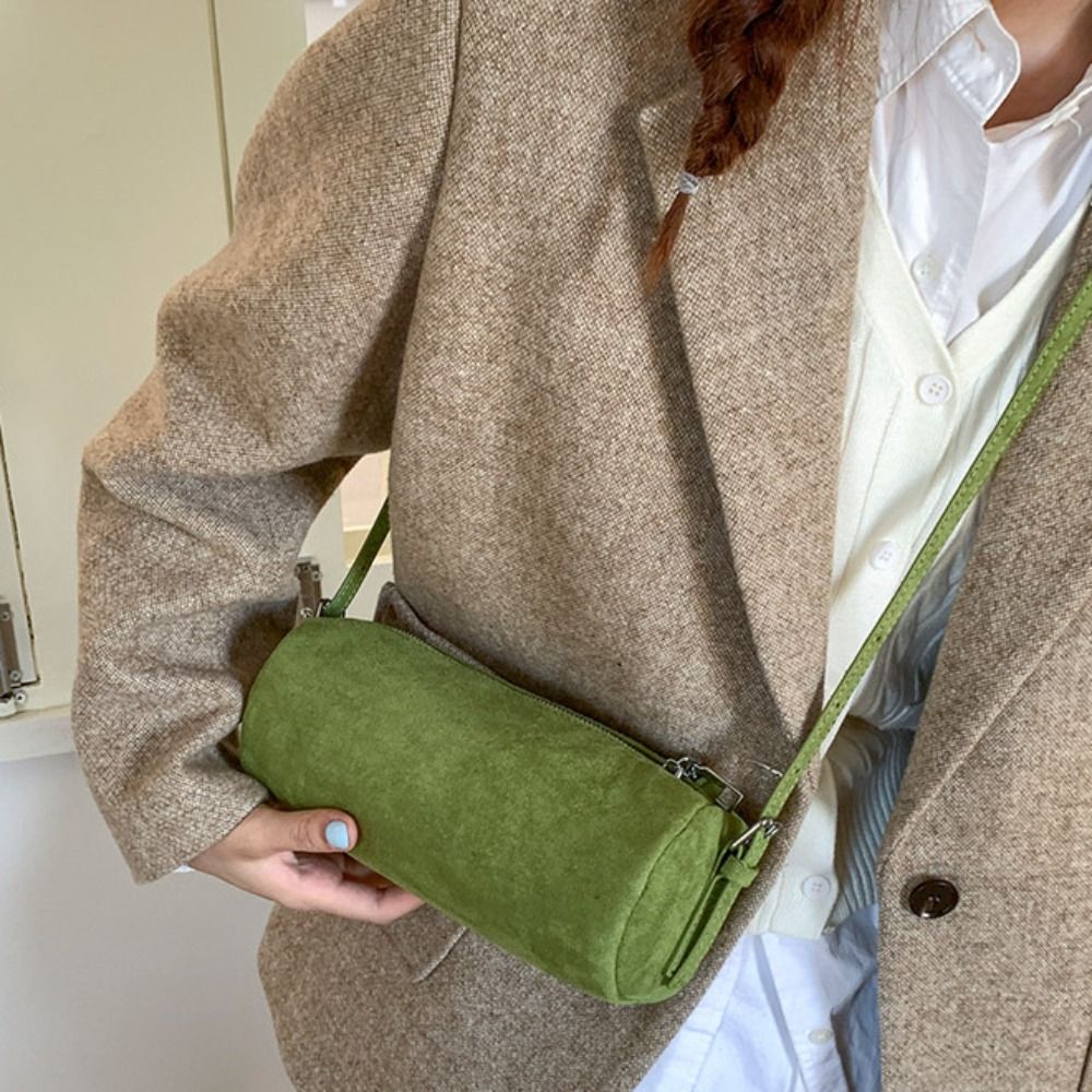 Shoulder Bag Suede Pillow Hand – Hobo Bag Slouchy recenzja i cena