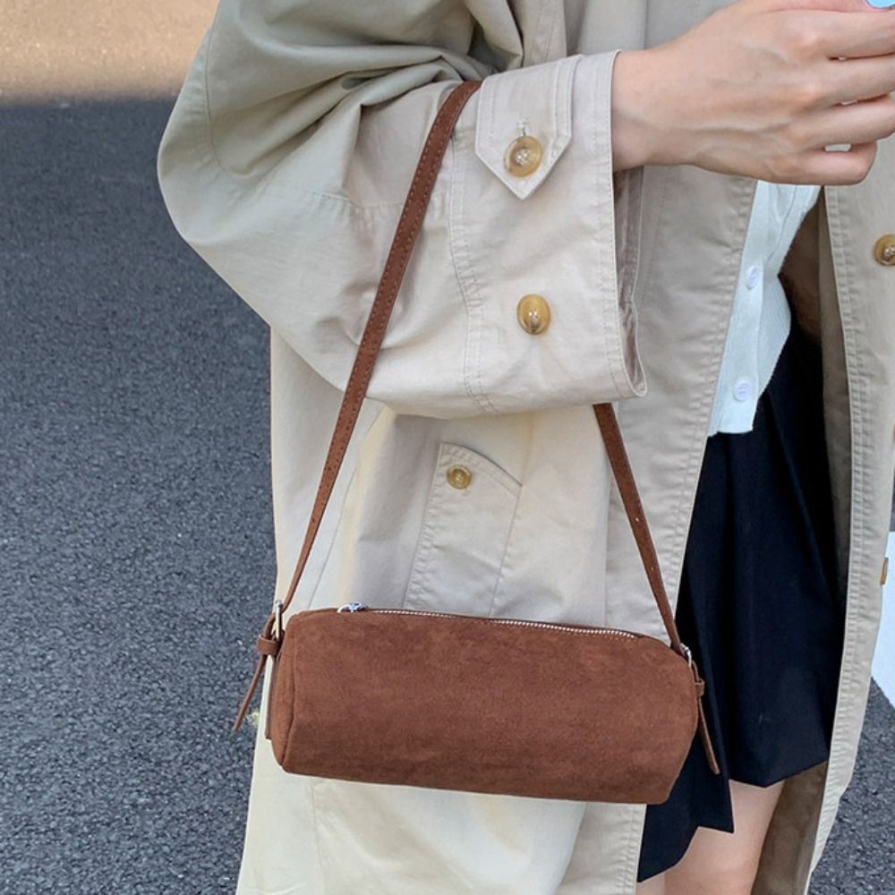 Shoulder Bag Suede Pillow Hand – Hobo Bag Slouchy recenzja i cena