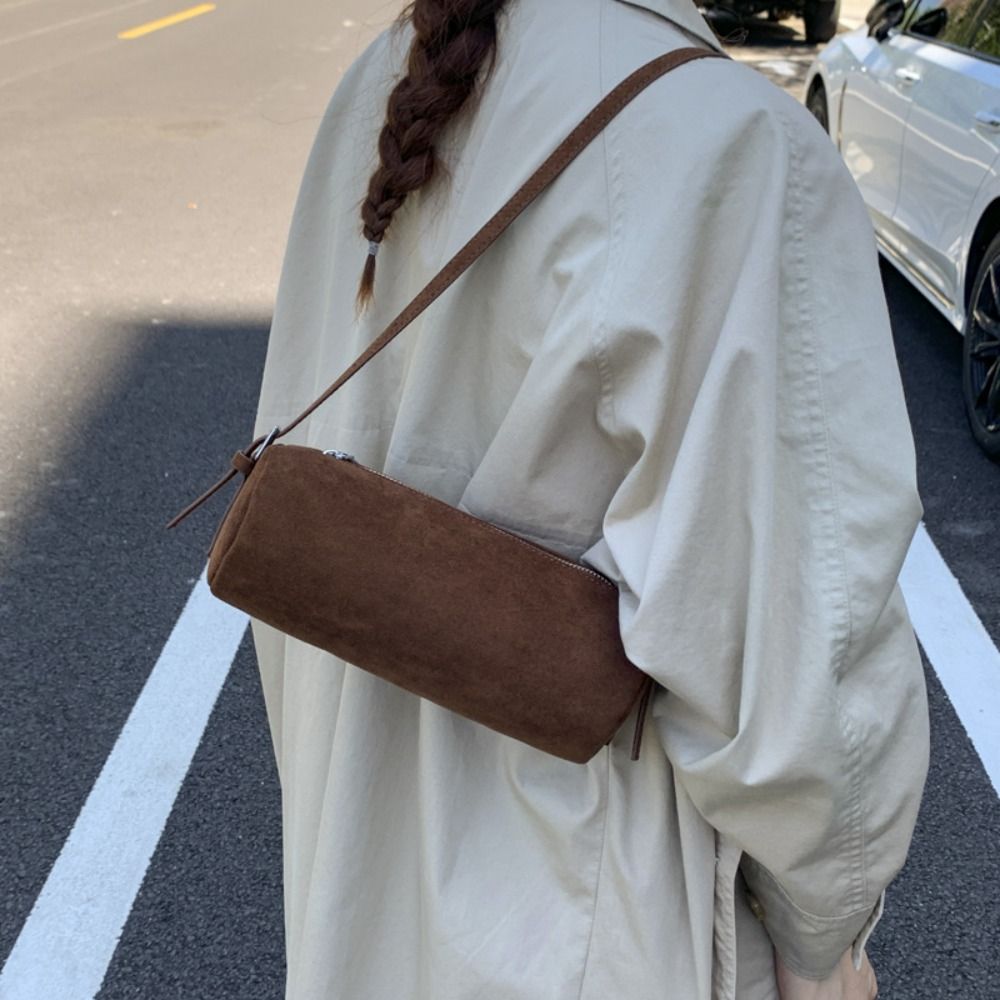 Shoulder Bag Suede Pillow Hand – Hobo Bag Slouchy recenzja i cena