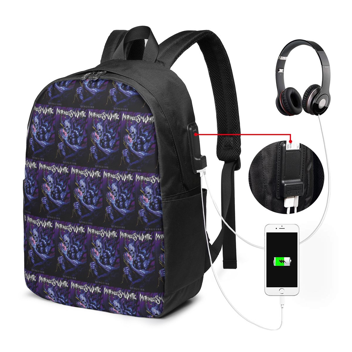 Motionless In White Backpack T – Women'S Bag recenzja i cena