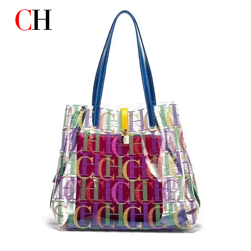 CH Jelly Tote Bag Clear PVC Wo – Hobo Bag Slouchy recenzja i cena