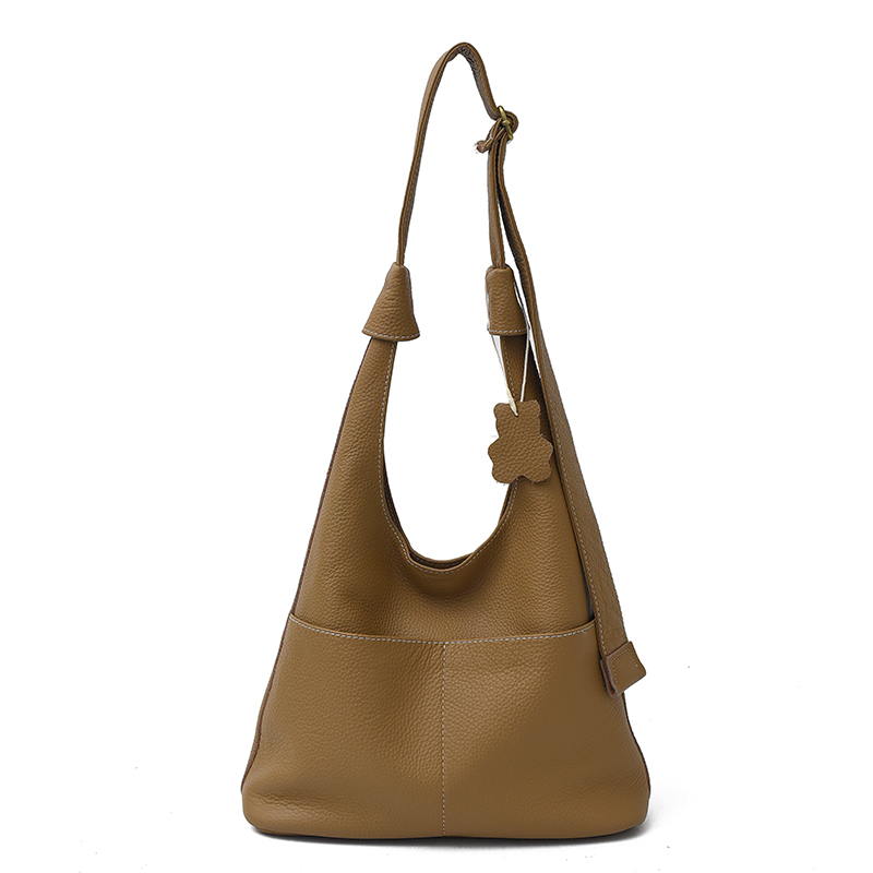 Women's Genuine Leather Should – Hobo Bag Slouchy recenzja i cena