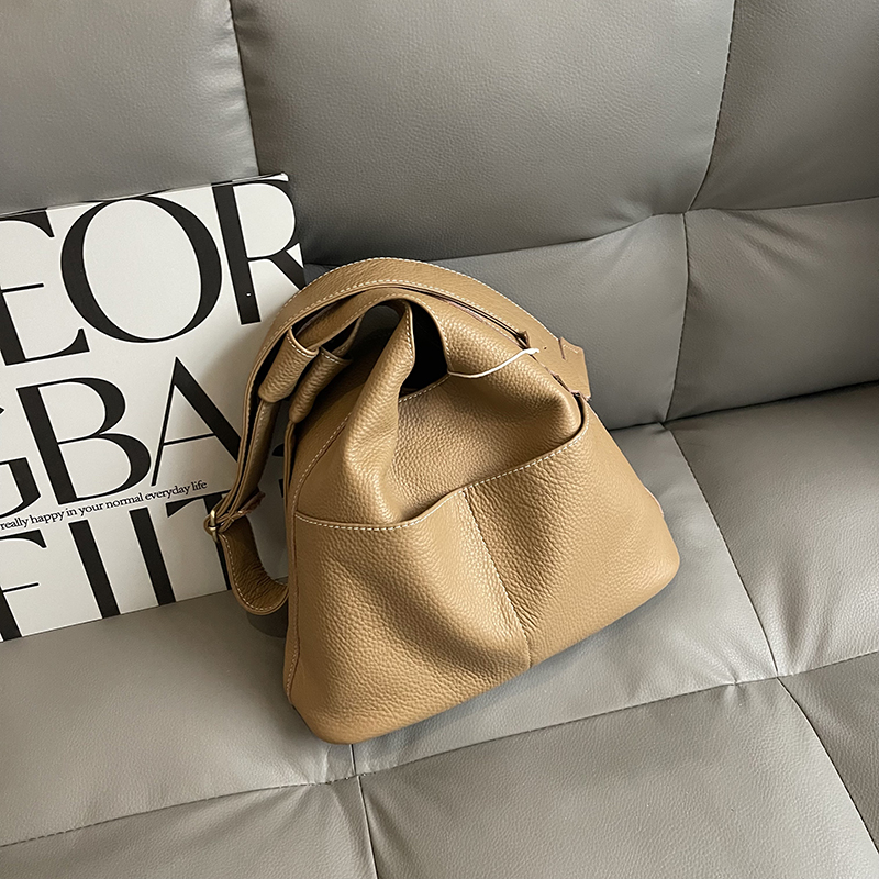 Women's Genuine Leather Should – Hobo Bag Slouchy recenzja i cena