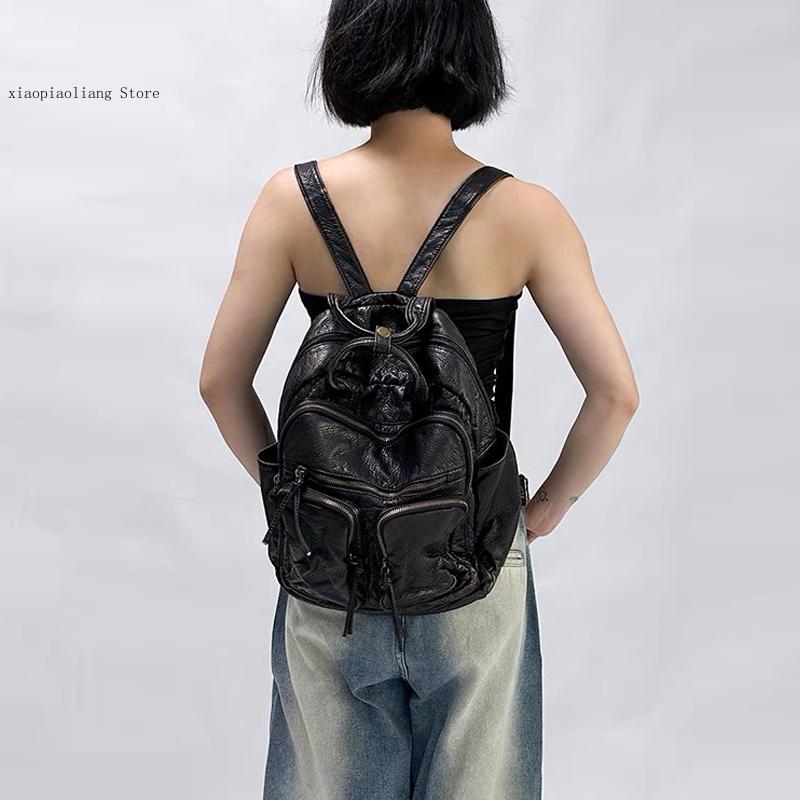 Luxury Soft Washed Pu Leather  – Women Bags In Trend recenzja i cena