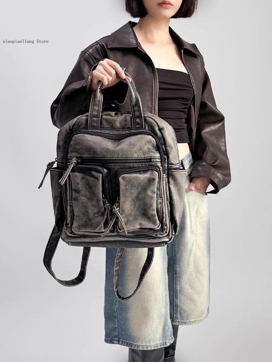 Luxury Soft Washed Pu Leather  – Women Bags In Trend recenzja i cena