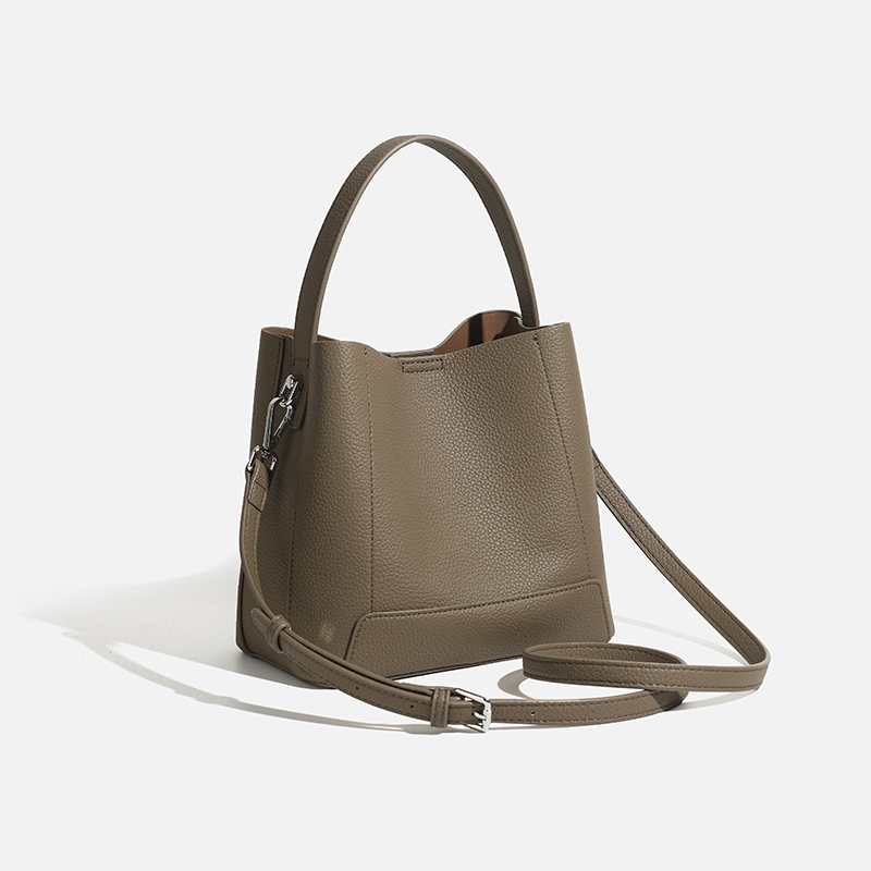 Women Olive Green Khaki Genuin – Hobo Bag Slouchy recenzja i cena