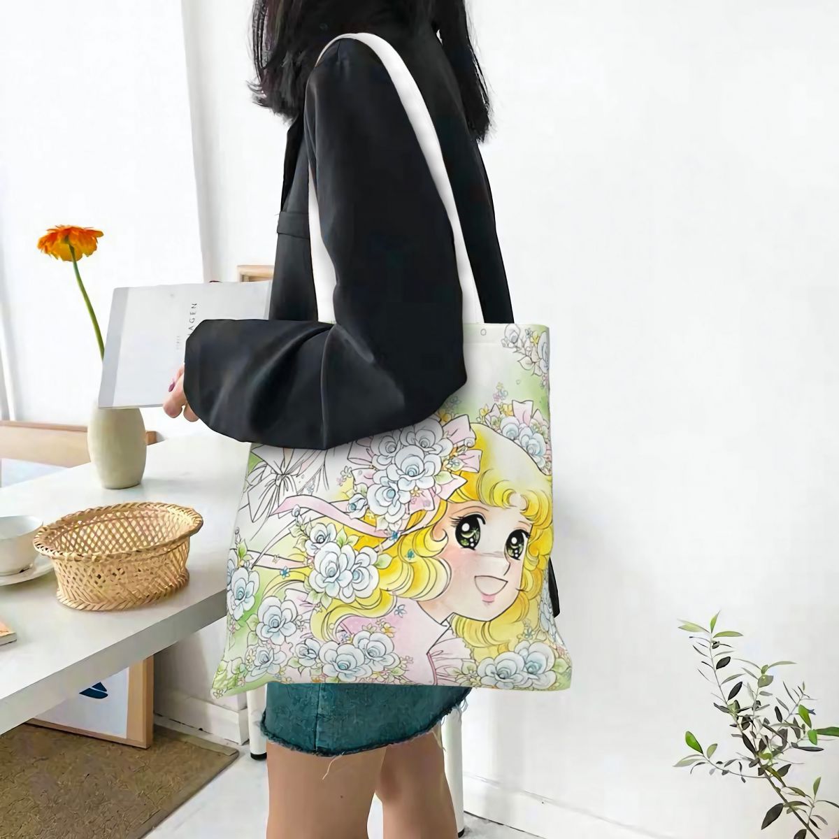 Candy Candy Anime Canvas Tote  – Women Bags In Trend recenzja i cena