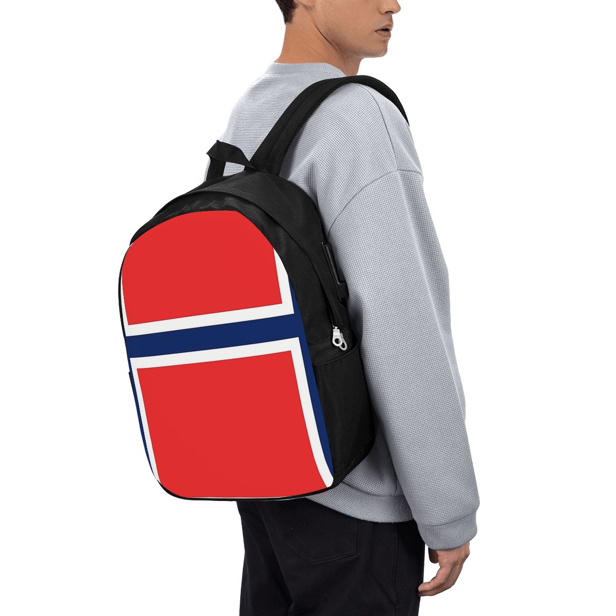 Norway Flag Backpack Travel No – Womens Backpack recenzja i cena