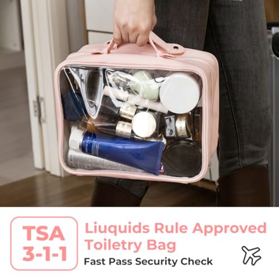 TSA Approved Toiletry Bag, Cle – Women'S Bag recenzja i cena