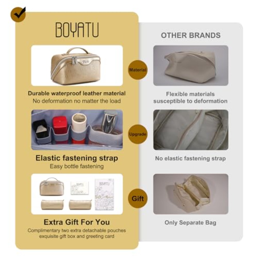 Travel Makeup Bag for Women: C – Women'S Bag recenzja i cena