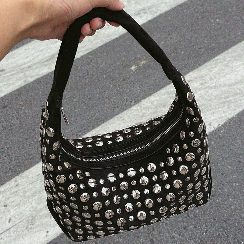 New high-end Leather Rivet Buc – Women Bags High End Brands recenzja i cena