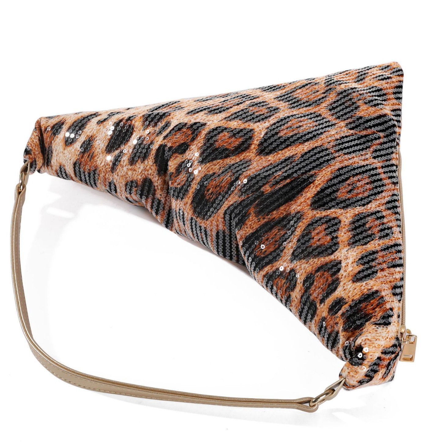 Leopard print crescent bag sho – Women Bags In Trend recenzja i cena