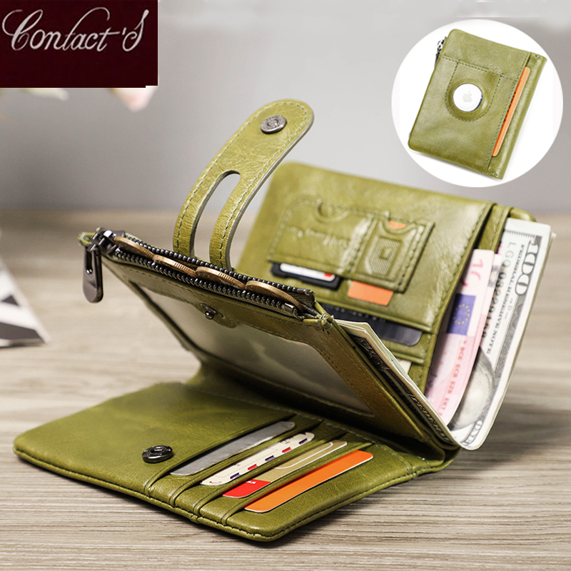 Oil Leather Women Wallets Shor – Women'S Young Bags recenzja i cena