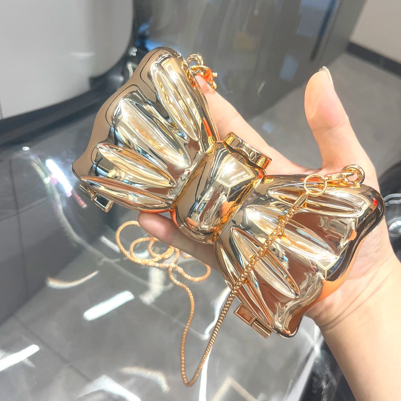 Golden Evening bag  Purses and – Clutch Bag Evening recenzja i cena
