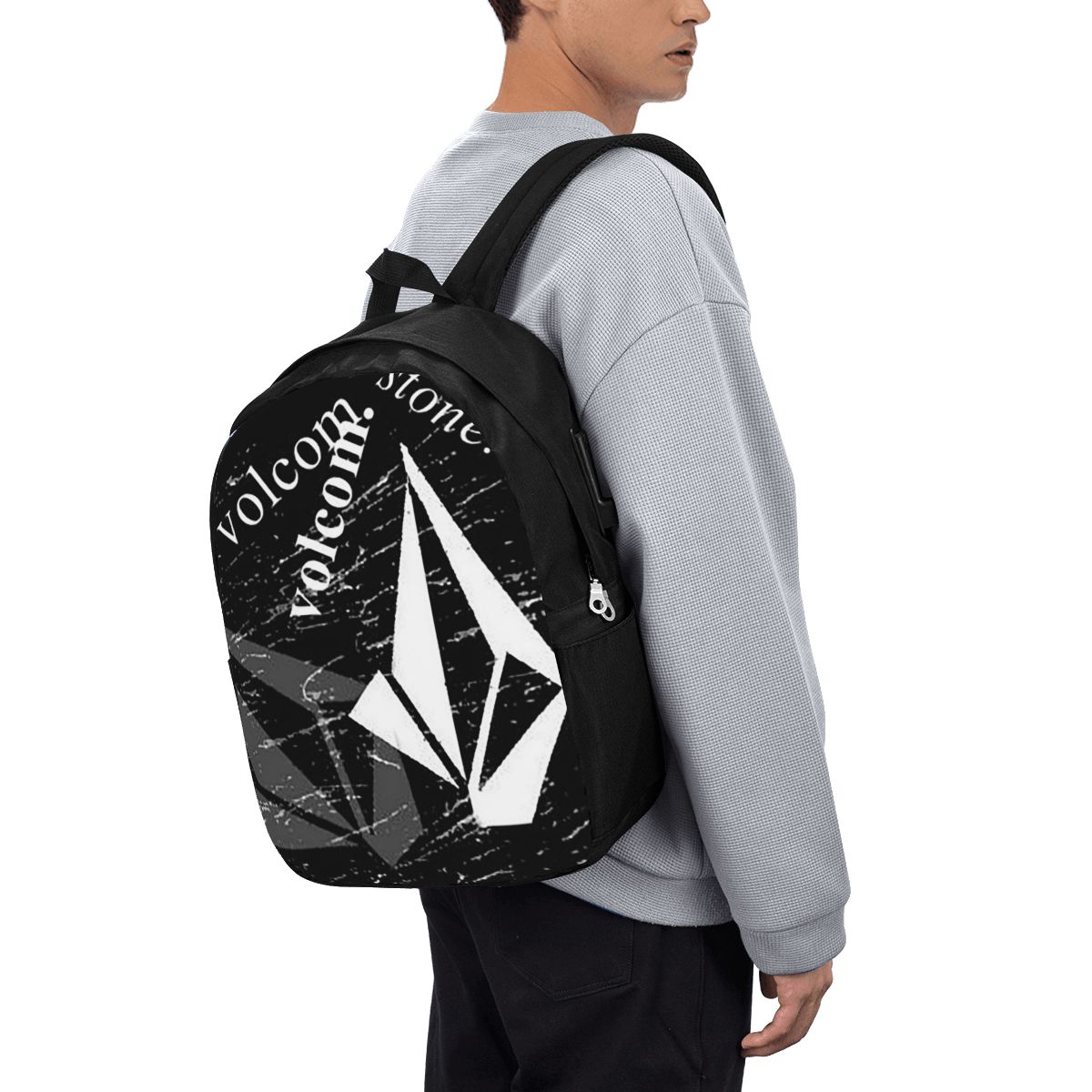 V-Volcom Logo Backpack Travel  – Womens Backpack recenzja i cena