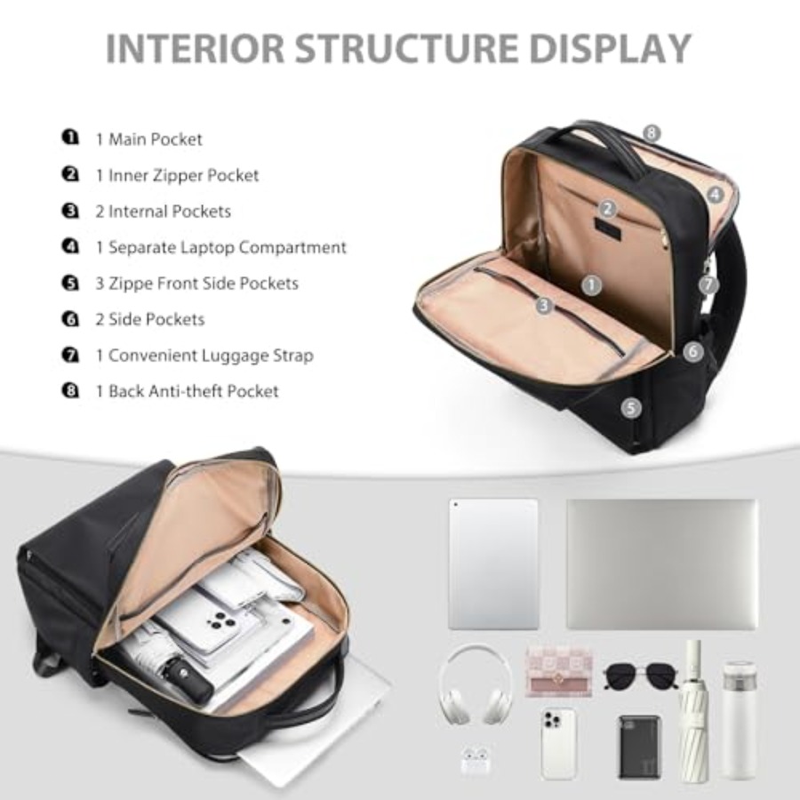 Laptop Backpack for Women, Wor – Womens Backpack recenzja i cena
