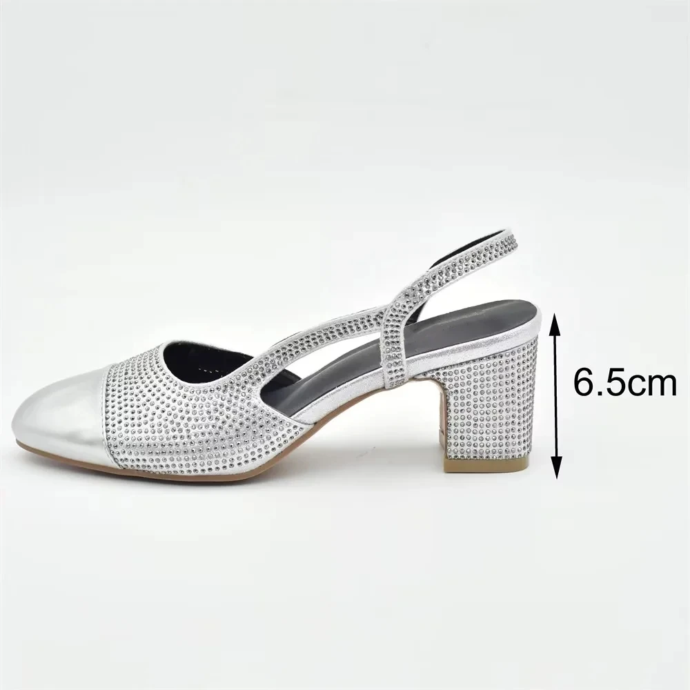 Silver Shoe and Bag Set for Pa – Women Bags For Wedding recenzja i cena