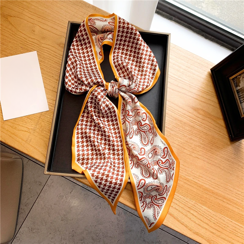 Luxury Long Silk Scarf Female  – Women Bags Online recenzja i cena