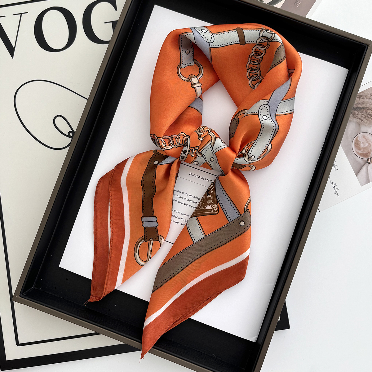 Luxury 70*70cm Square Scarf fo – Women Bags Online recenzja i cena