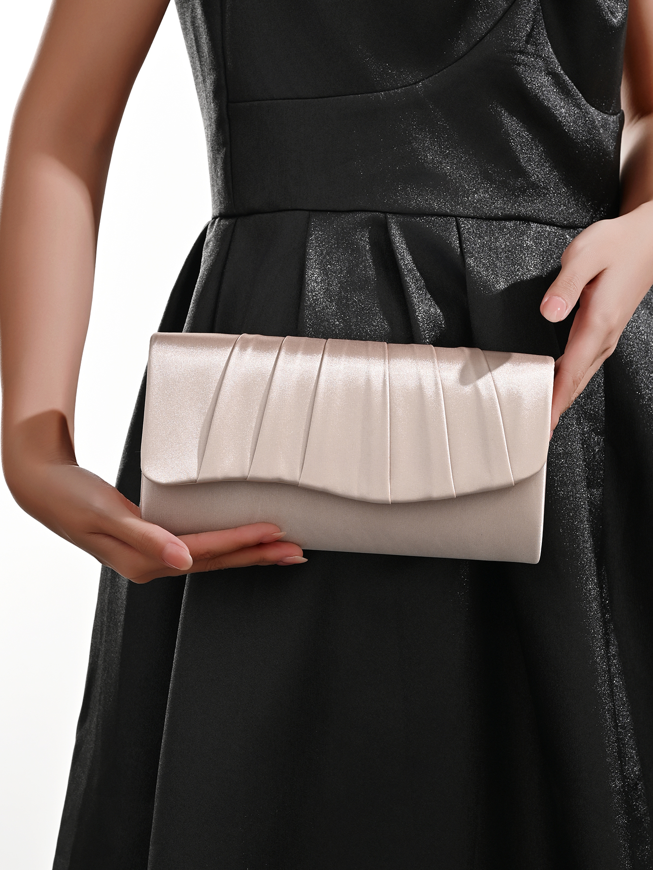 Ladies Dinner Bag Pleated Soli – Clutch Bag Evening recenzja i cena