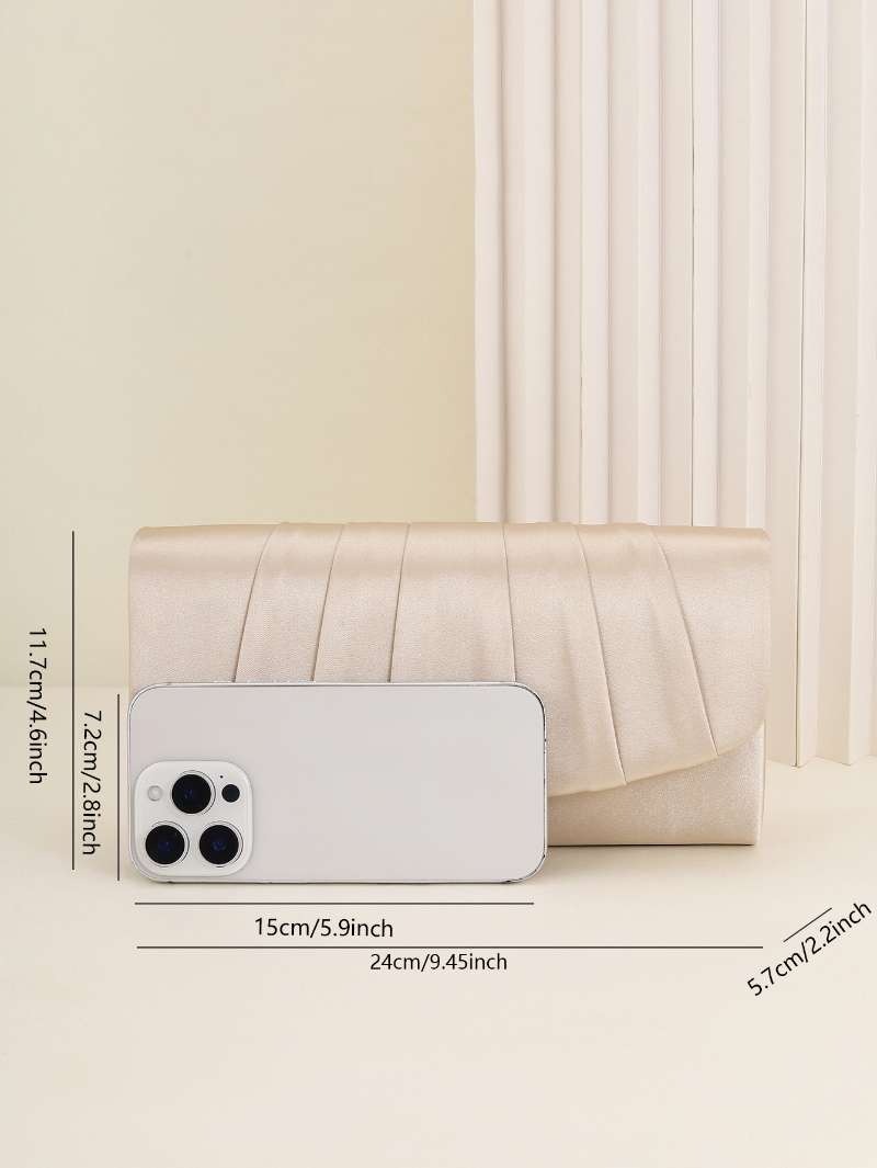 Ladies Dinner Bag Pleated Soli – Clutch Bag Evening recenzja i cena