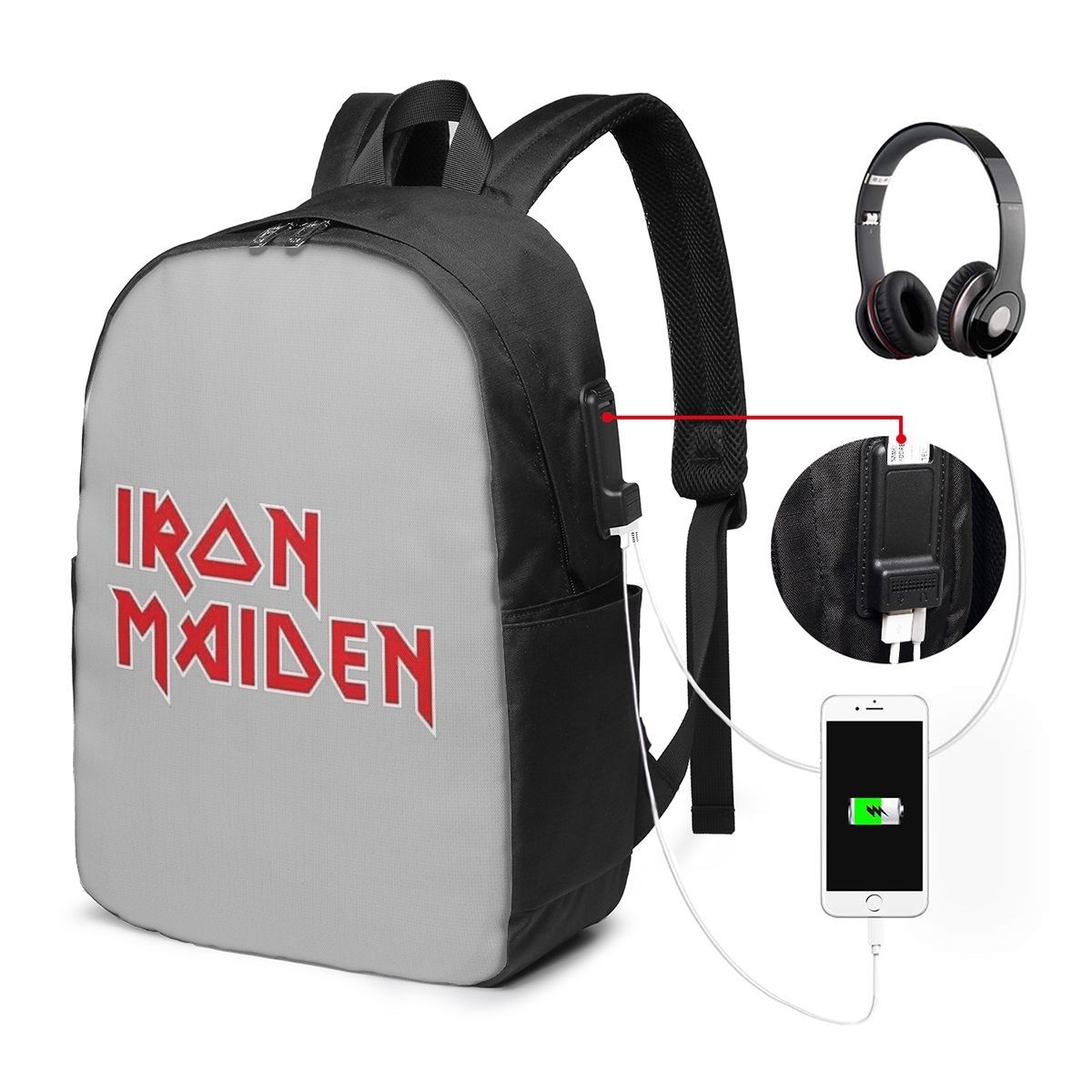 IronMaidens Backpack Travel No – Womens Backpack recenzja i cena