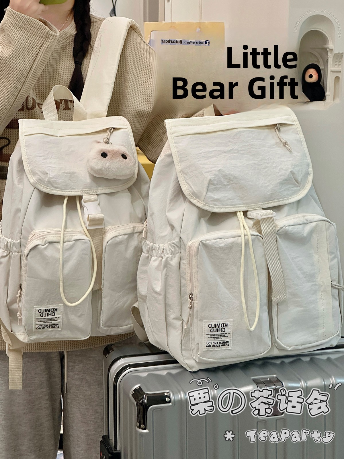 Lightweight Commuter Backpack  – Women'S Young Bags recenzja i cena
