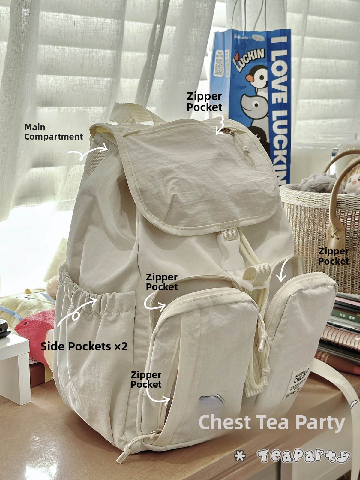 Lightweight Commuter Backpack  – Women'S Young Bags recenzja i cena