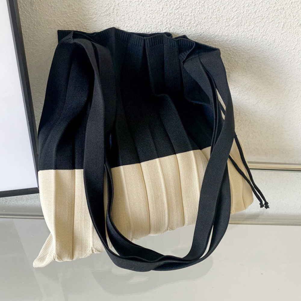 Knitted Foldable Storage Handb – Women Bags In Trend recenzja i cena