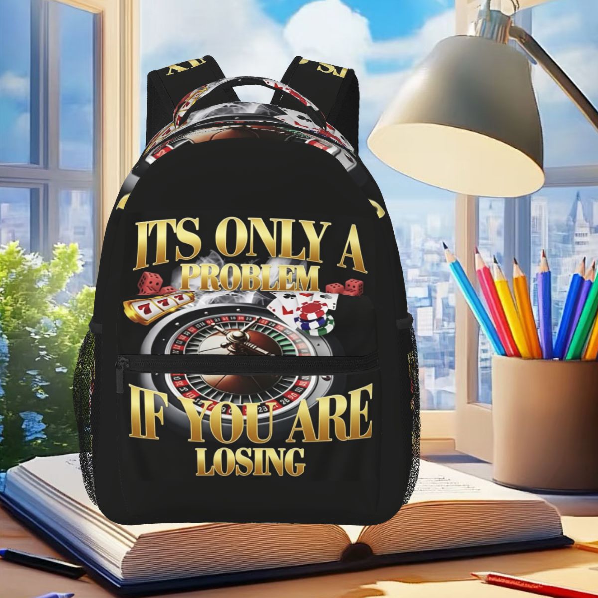 Winners Never Quit Funny Gambl – Women Bags Winners recenzja i cena