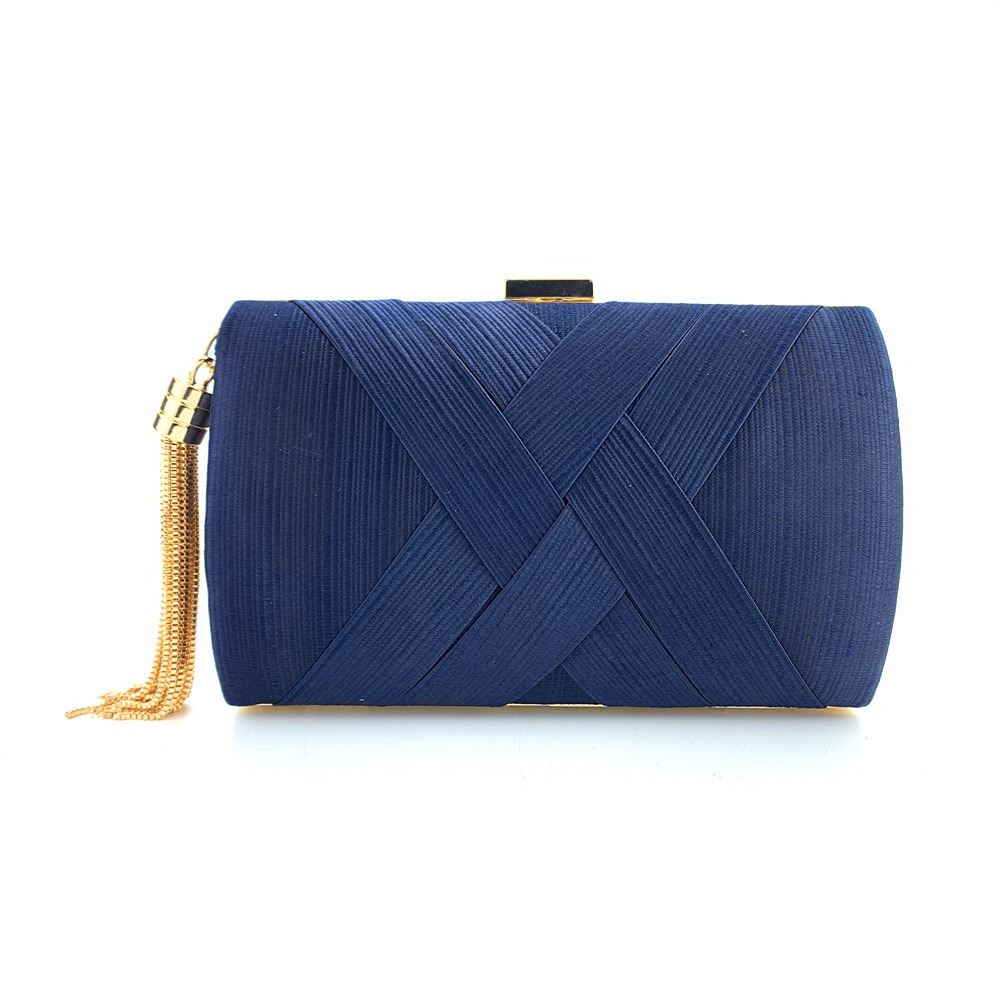 Fashion Luxury Silk Fabric Din – Clutch Bag Evening recenzja i cena