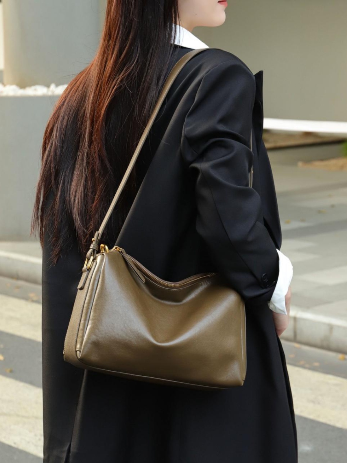 Genuine Leather Underarm Bag 2 – Women'S Young Bags recenzja i cena