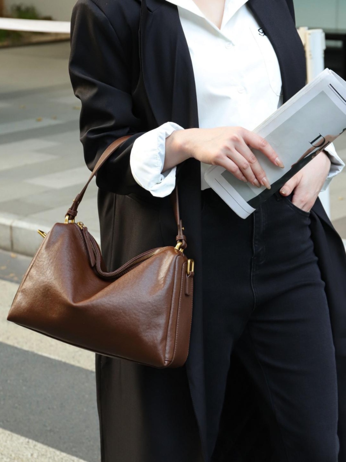 Genuine Leather Underarm Bag 2 – Women'S Young Bags recenzja i cena