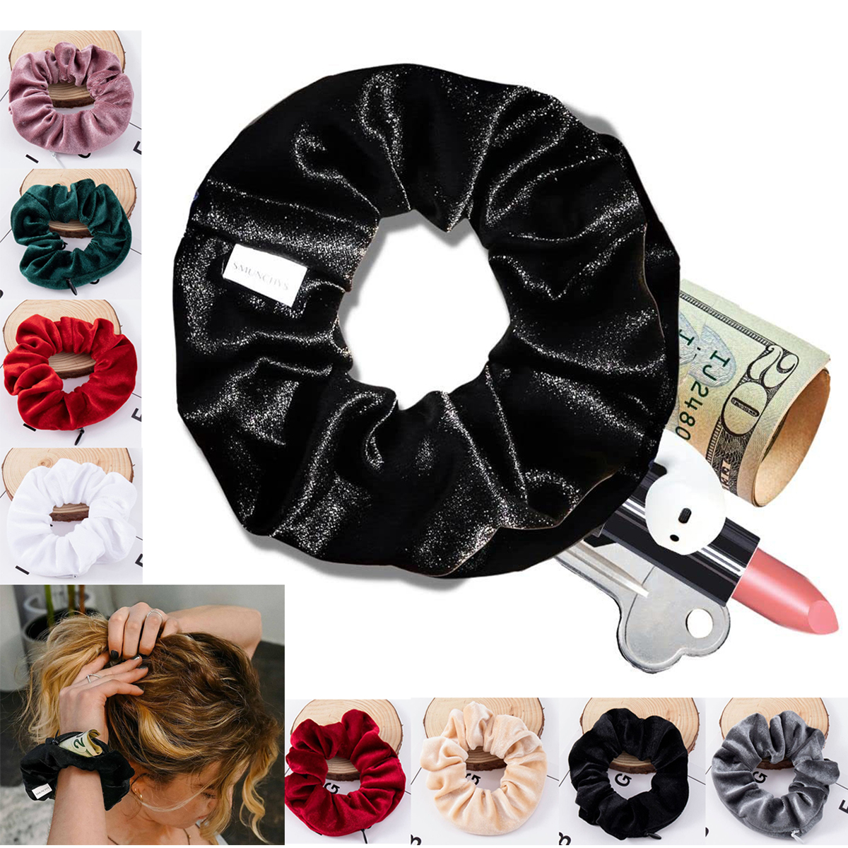 Arrived Zip Scrunchies Hidden  – Hobo Bag Slouchy recenzja i cena