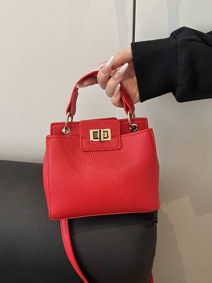 Mini Fashionable Solid Color M – Women'S Young Bags recenzja i cena