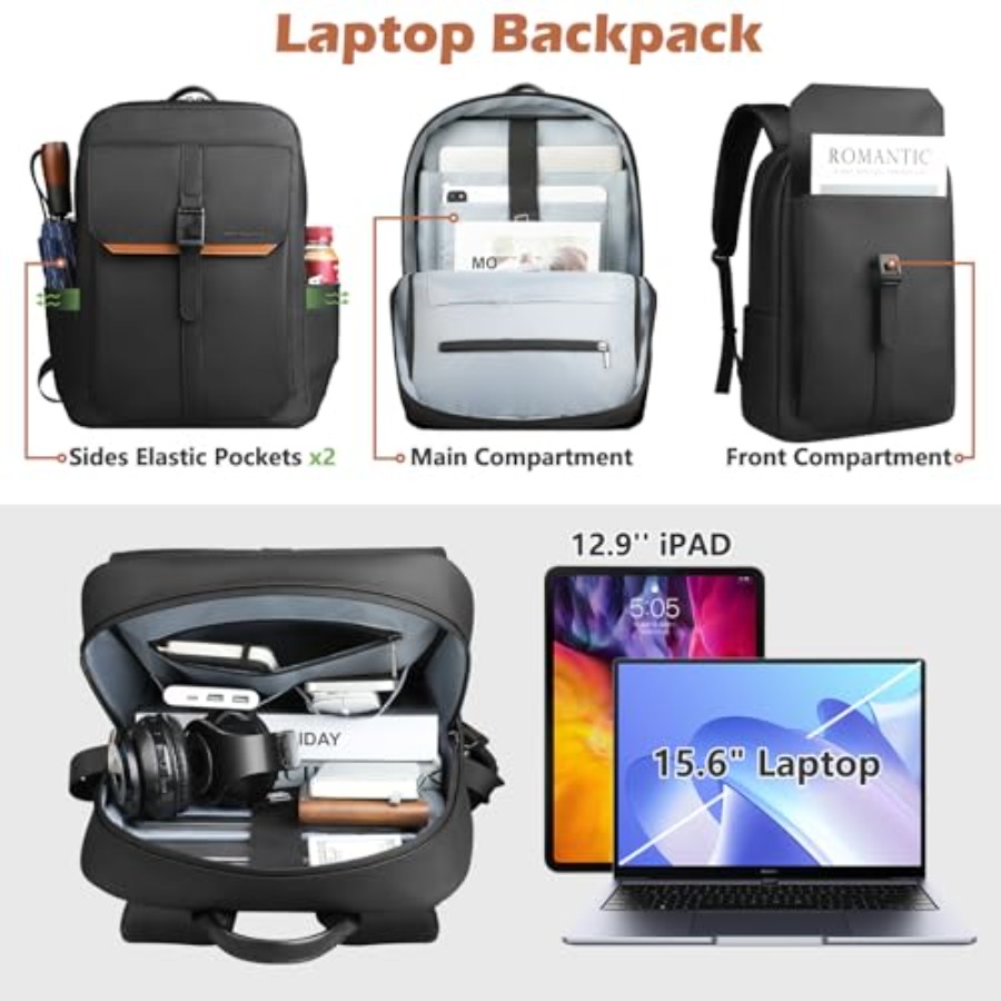 Slim Laptop Backpack for Men W – Women'S Bag recenzja i cena