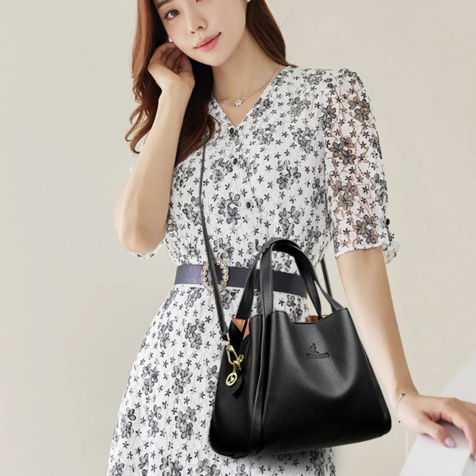 Soft Leather Large Capacity To – Women Bags High End Brands recenzja i cena