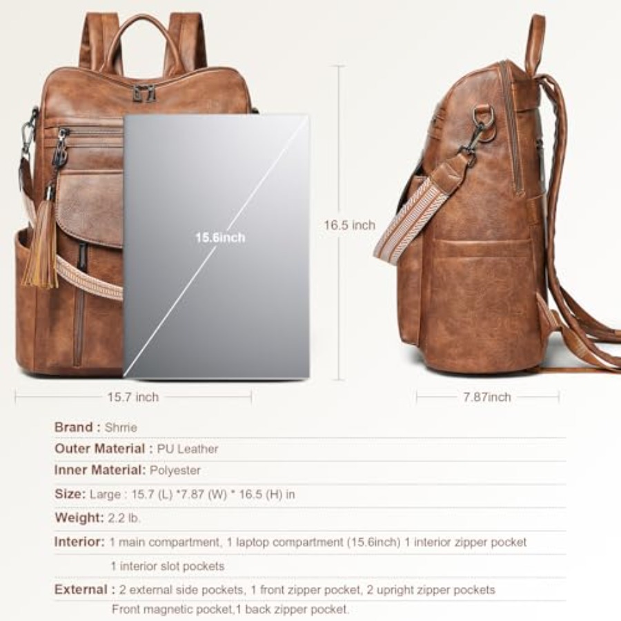 Laptop Backpack for Women 15.6 – Womens Backpack recenzja i cena