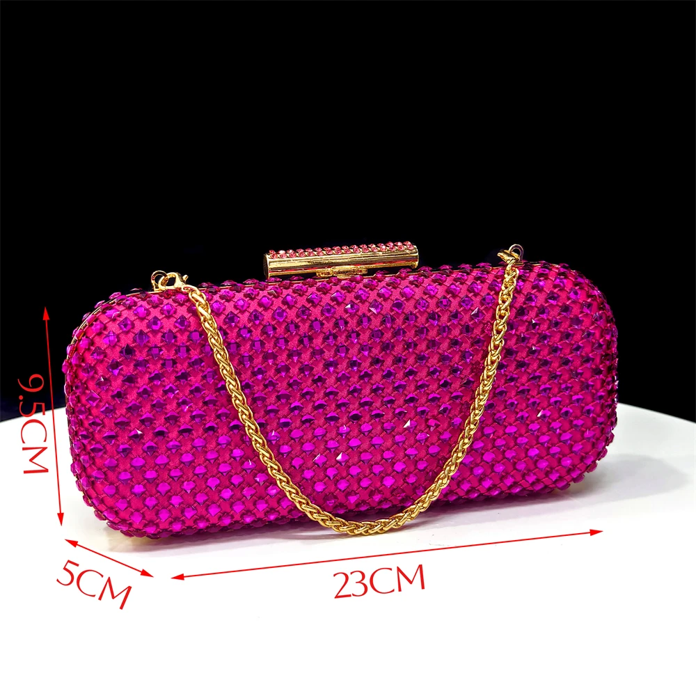 2026 Chic Fuchsia Color Women' – Women Bags For Wedding recenzja i cena